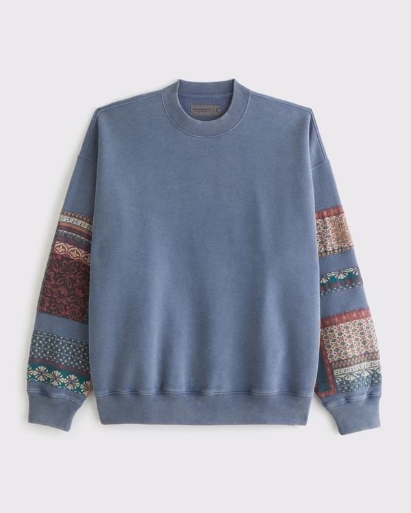 Essential Crew Sweatshirt, Vintage Indigo view 1