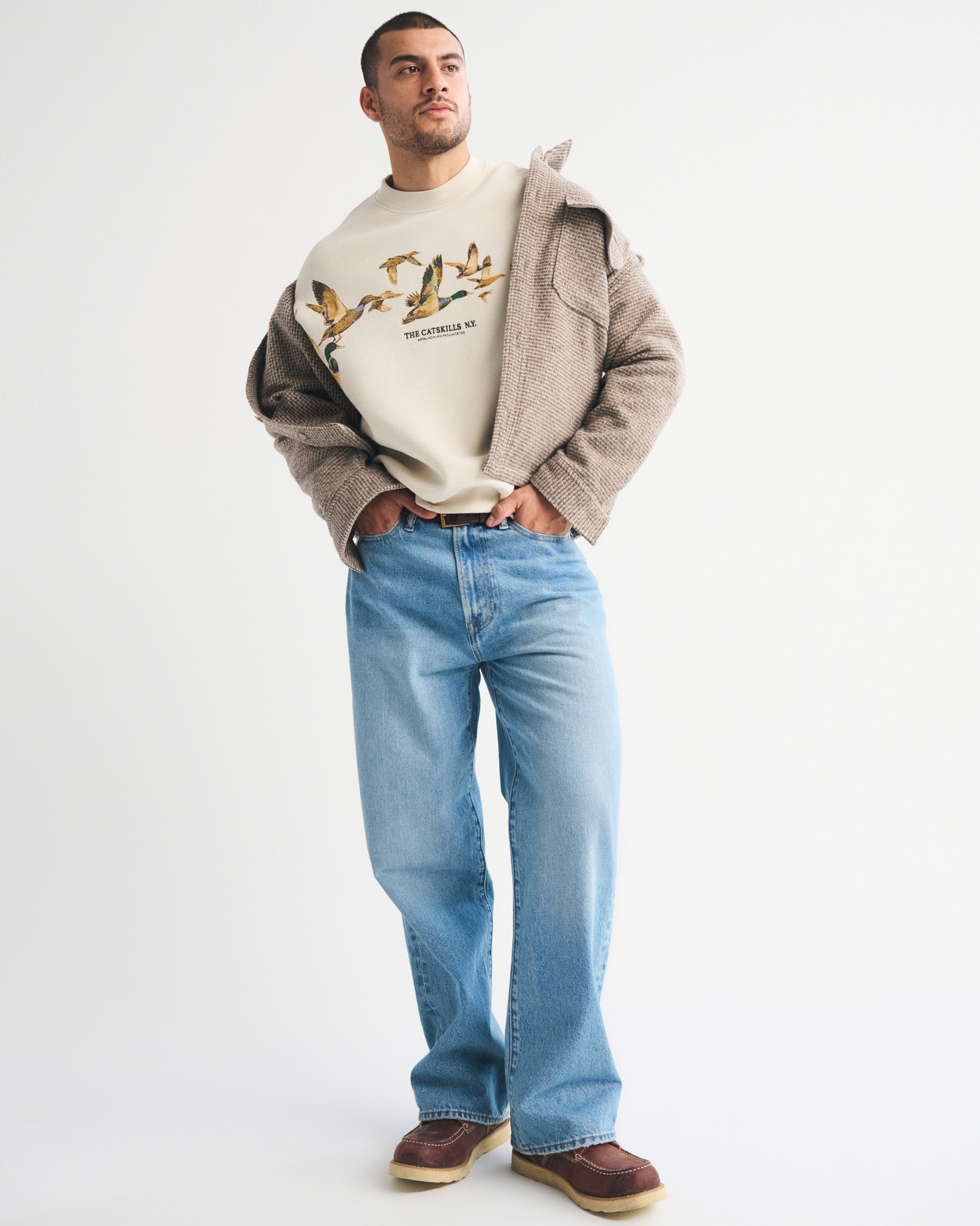 Countryside Graphic Crew Sweatshirt