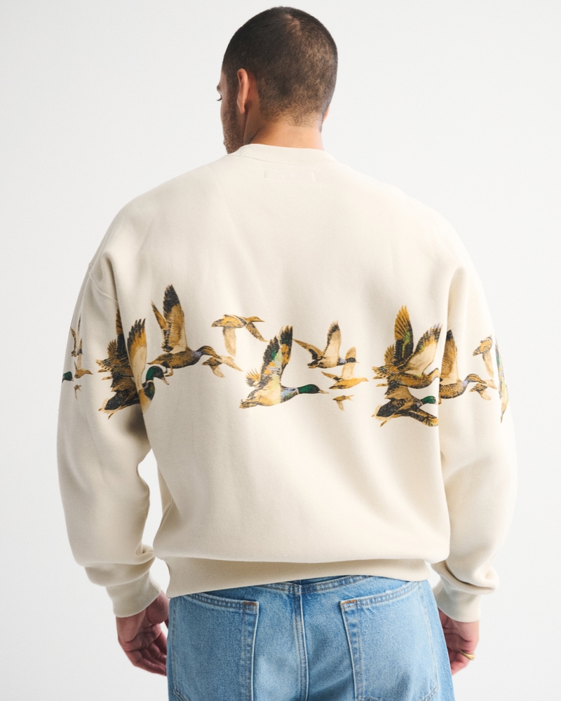 Countryside Graphic Crew Sweatshirt