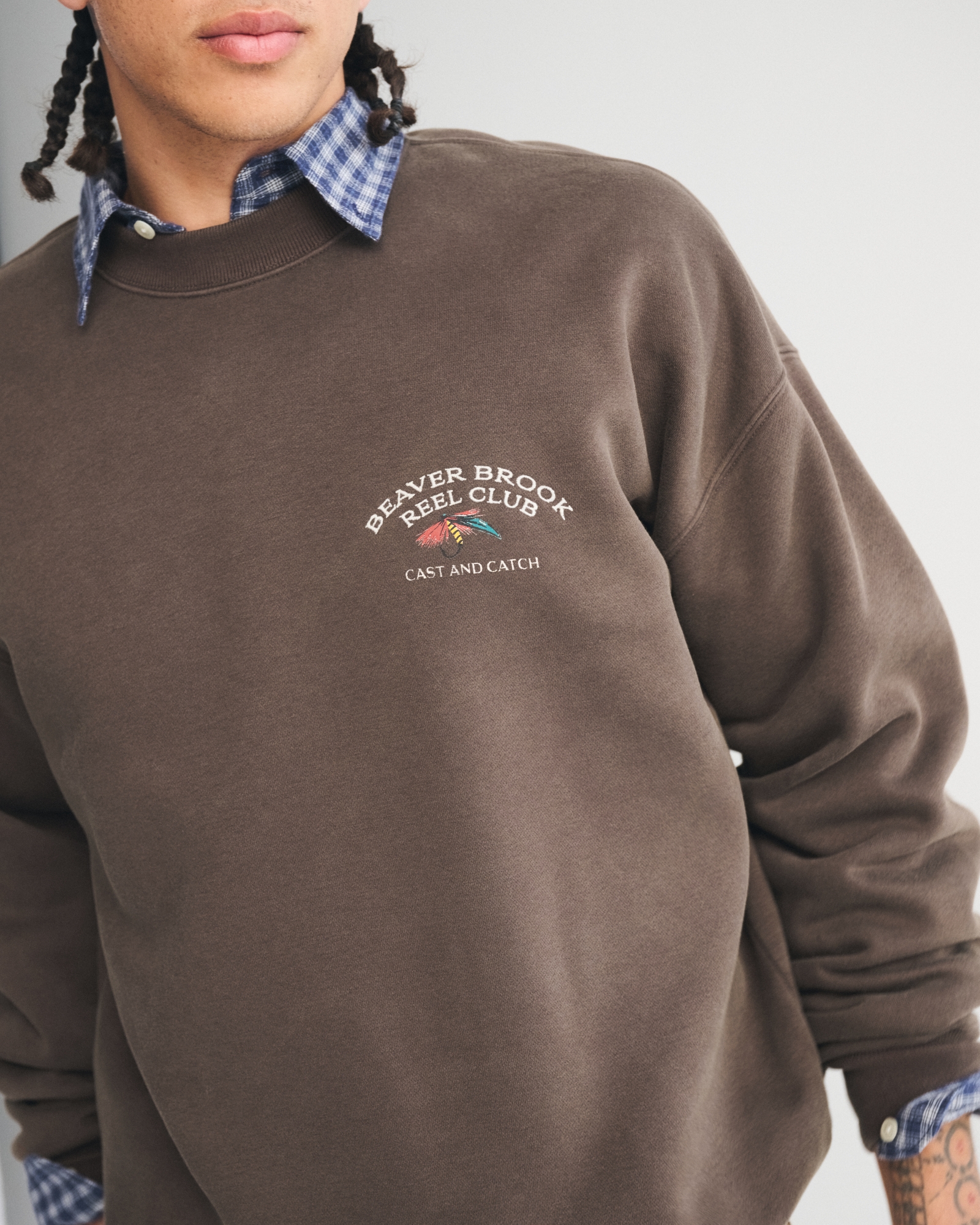 Countryside Graphic Crew Sweatshirt
