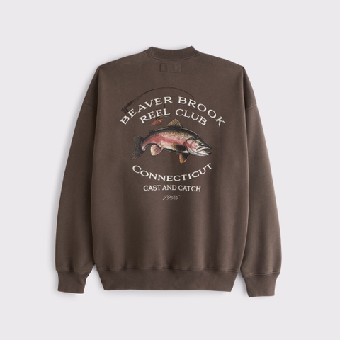 Мужские худи Abercrombie & Fitch Countryside Graphic Crew Sweatshirt