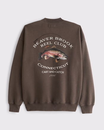 Countryside Graphic Crew Sweatshirt from Abercrombie & Fitch - $44.99