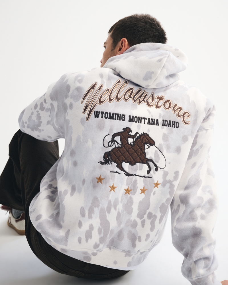 Yellowstone Graphic Popover Hoodie - thumbnail 2
