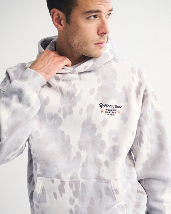 Yellowstone Graphic Popover Hoodie