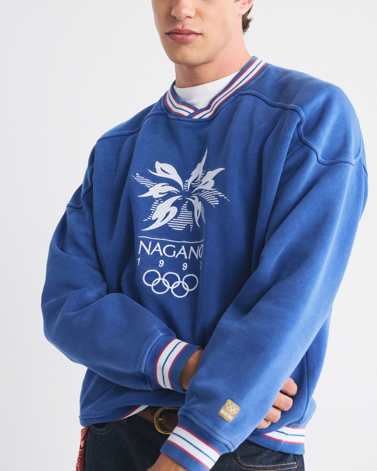 Olympics Graphic Crew Sweatshirt
