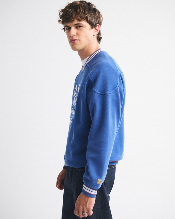 Olympics Graphic Crew Sweatshirt