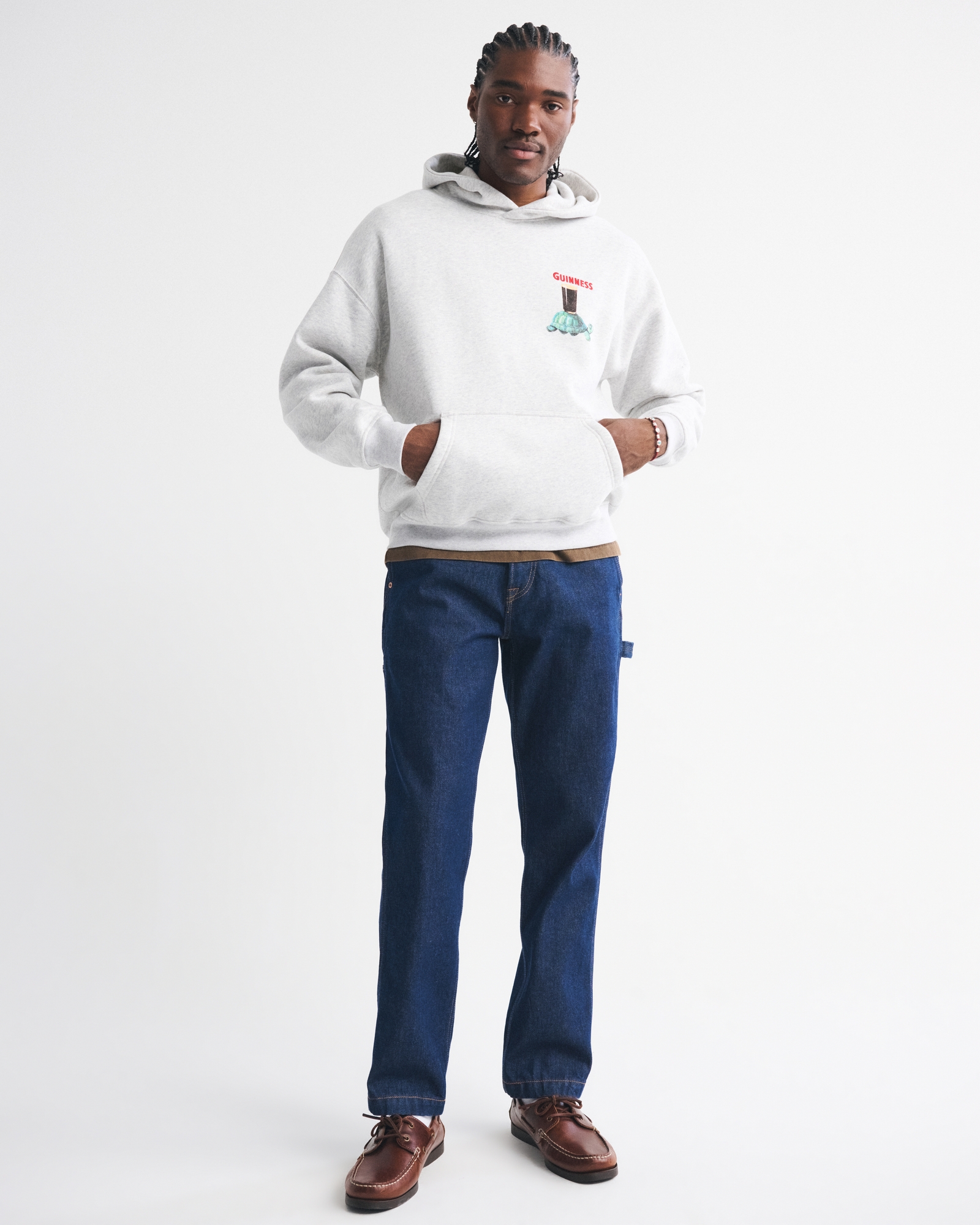 Guinness Rugby Polo Sweatshirt