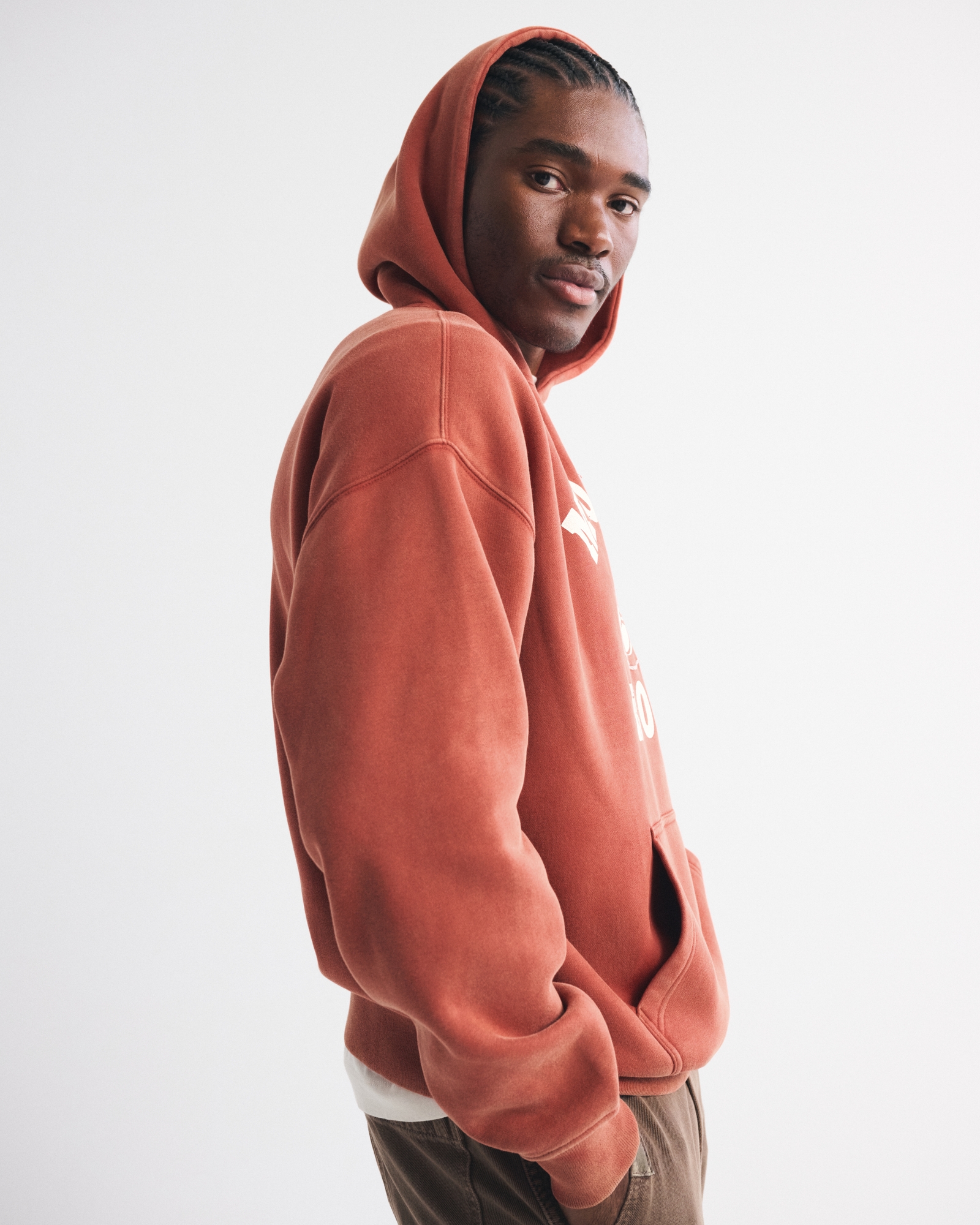 Abercrombie & Fitch Montana Rodeo Graphic Popover Hoodie