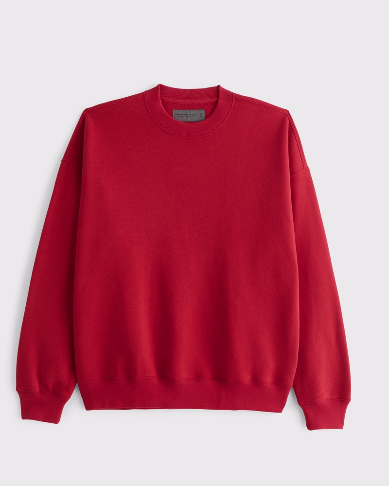 Men's Essential Crew Sweatshirt | Men's Tops | Abercrombie.com