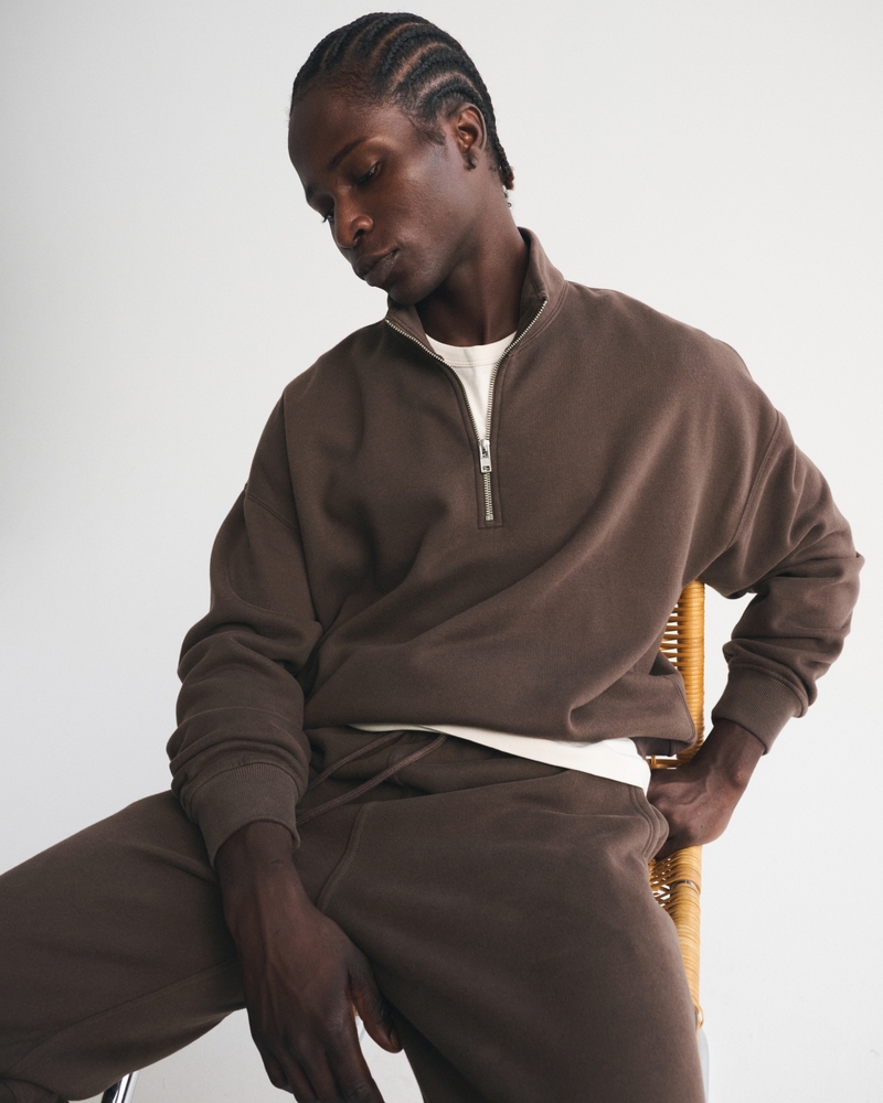 Essential Half-Zip Sweatshirt