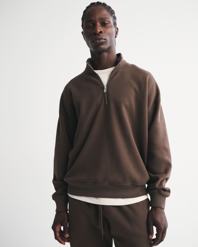 Essential Half-Zip Sweatshirt