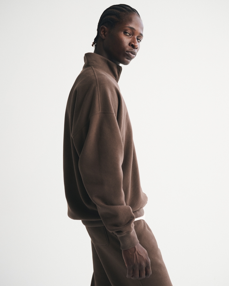 Essential Half-Zip Sweatshirt