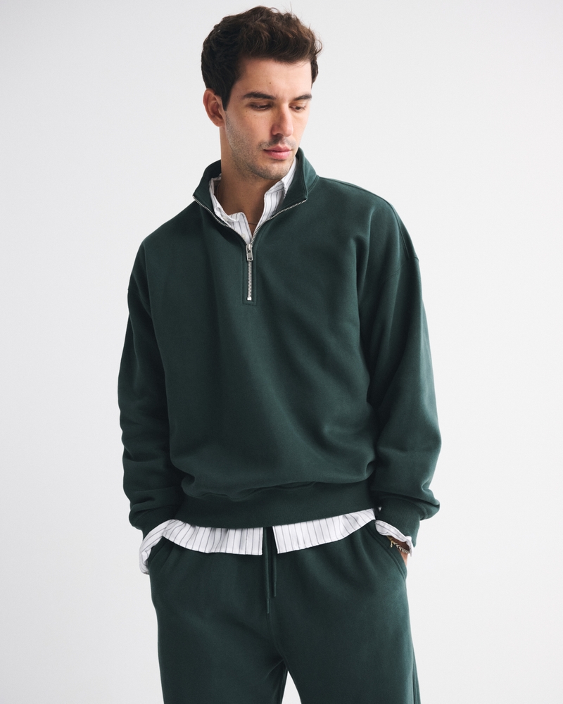 Essential Half-Zip Sweatshirt