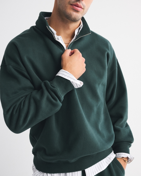 Essential Half-Zip Sweatshirt