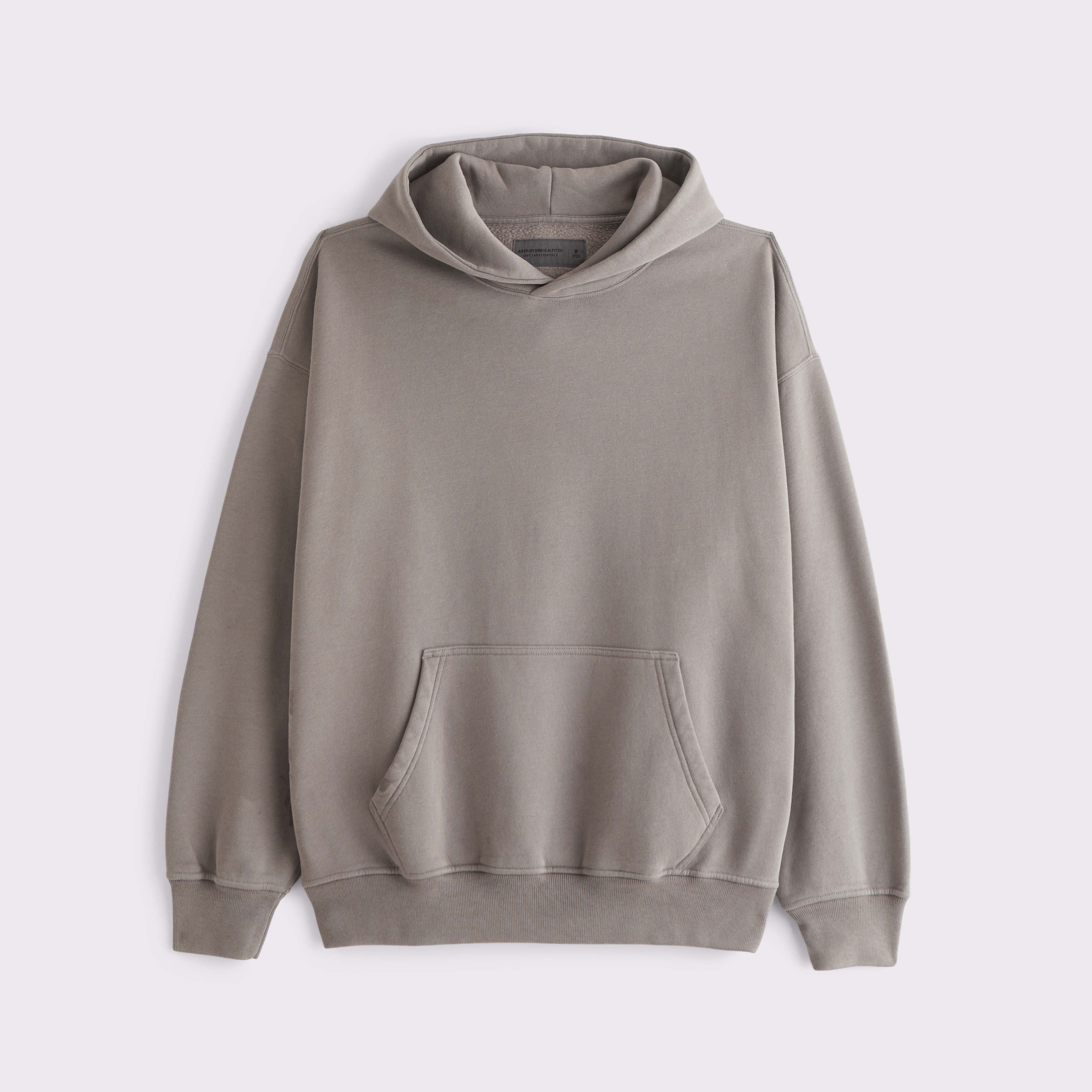 Abercrombie & Fitch Essential Popover Hoodie In Brown