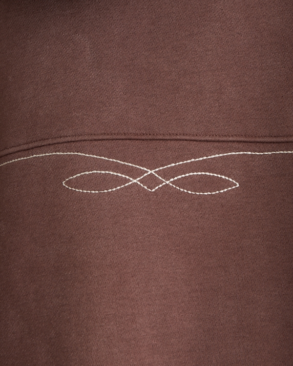 Essential Popover Embroidered Hoodie