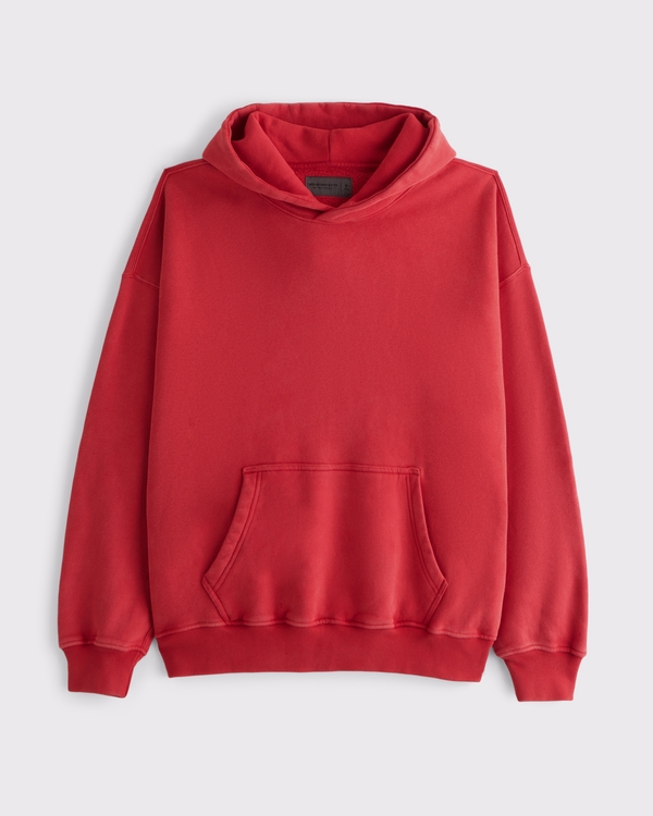 Essential Popover Hoodie, Red view 1