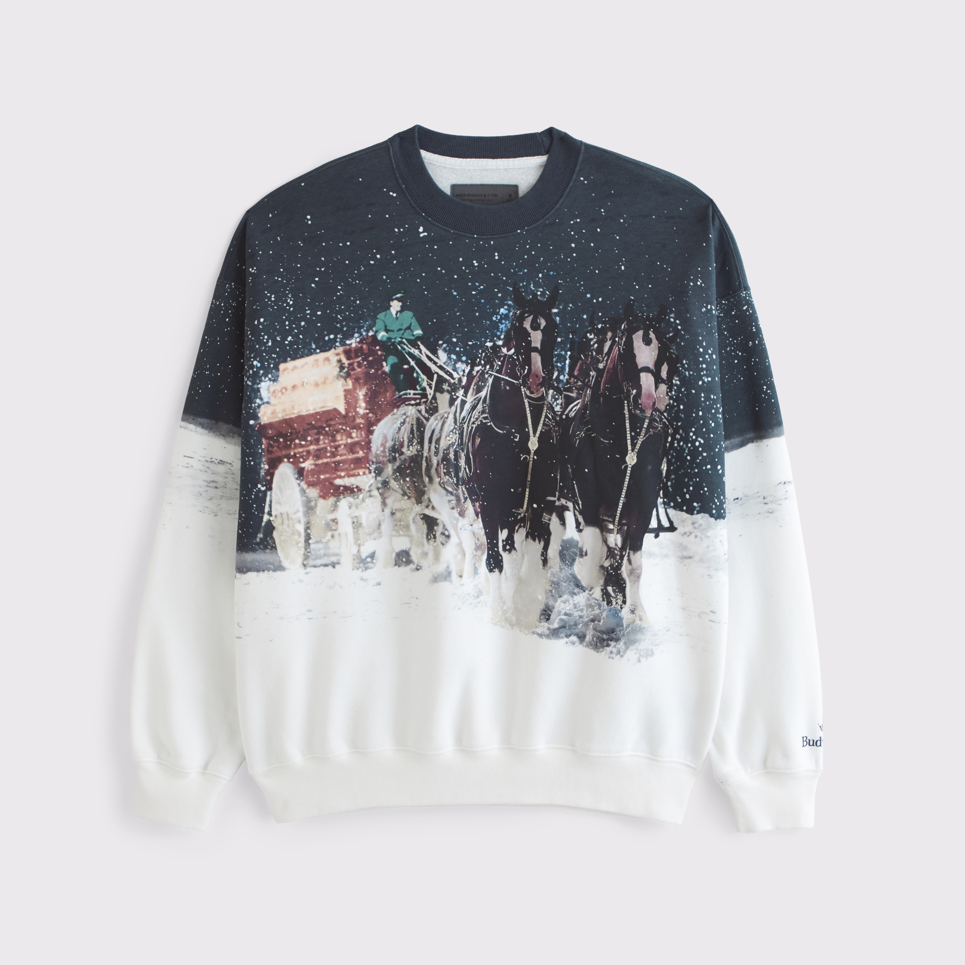 Men's Budweiser Graphic Crew Sweatshirt | Men's Tops