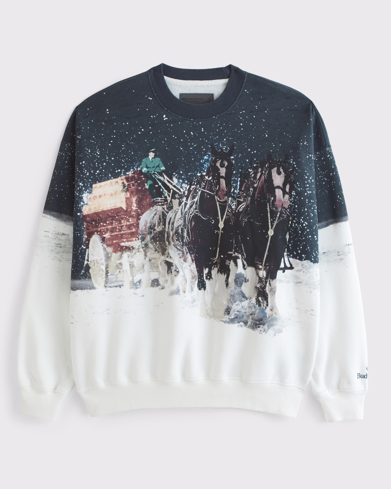 Budweiser Graphic Crew Sweatshirt