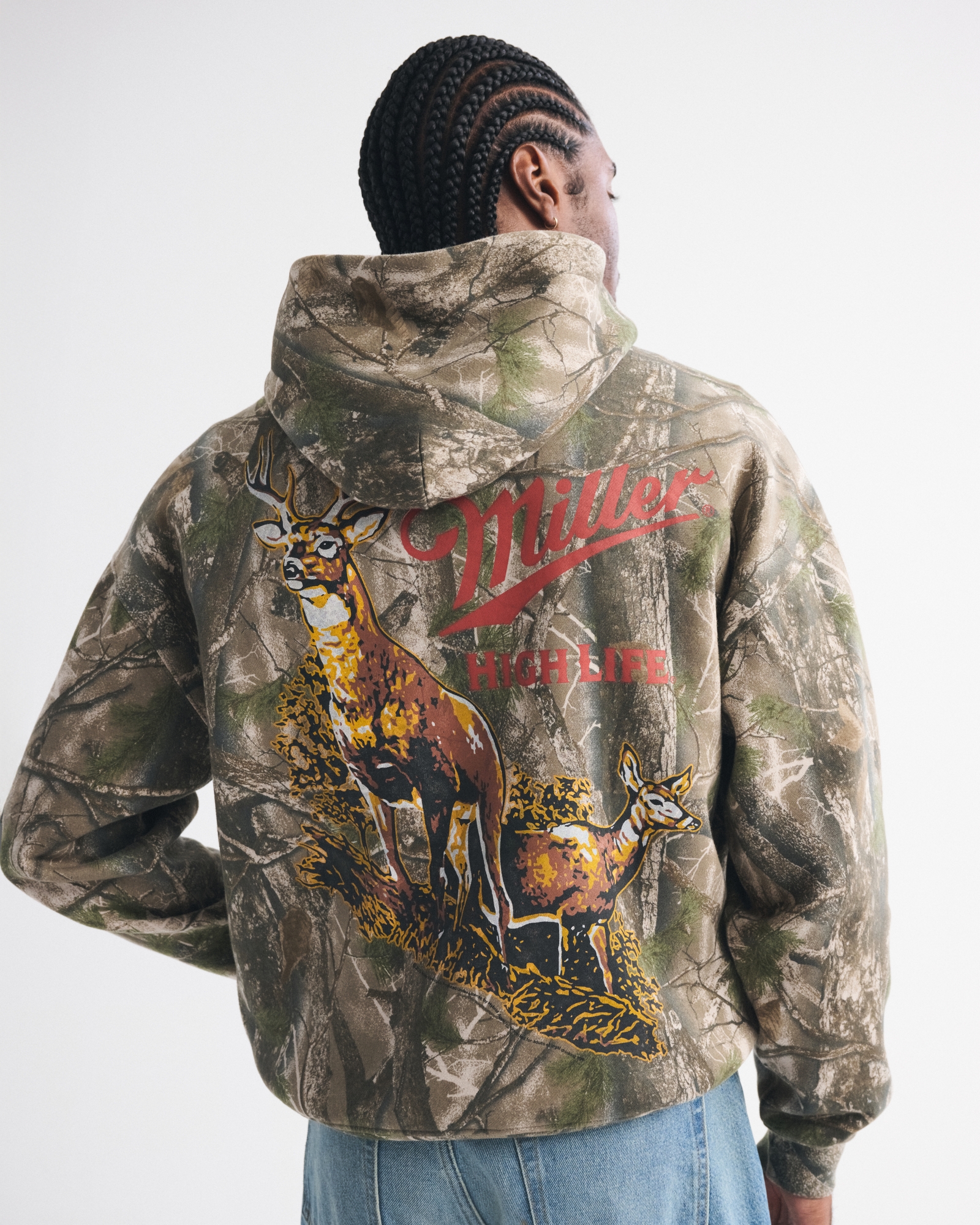 Budweiser Graphic Popover Hoodie