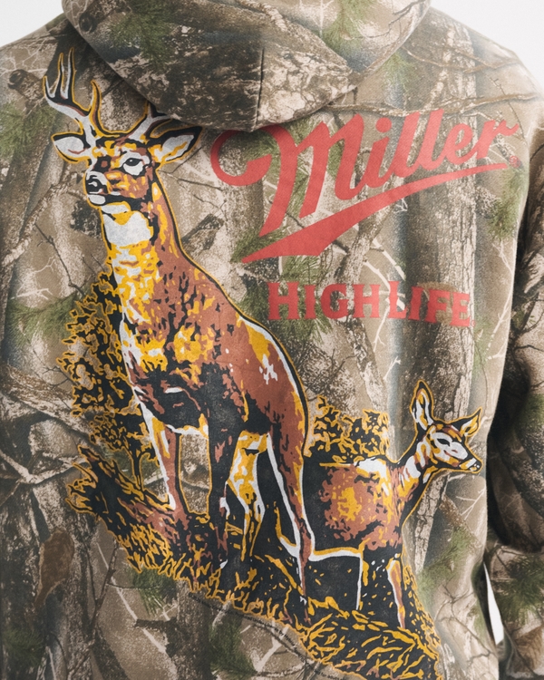 Miller High Life Graphic Popover Hoodie