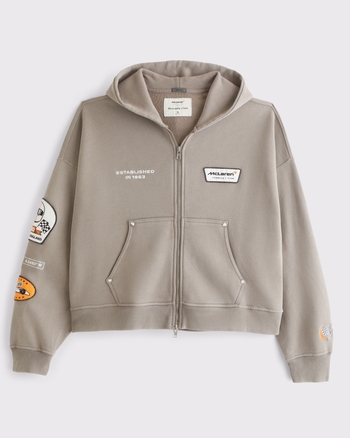 Men's McLaren Full-Zip Hoodie | Men's New Arrivals | Abercrombie.com