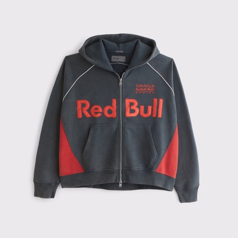 Мужские худи Abercrombie & Fitch Oracle Red Bull Racing Full-Zip