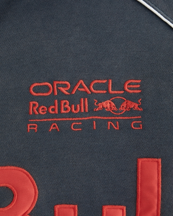 Oracle Red Bull Racing Cropped Full-Zip Hoodie