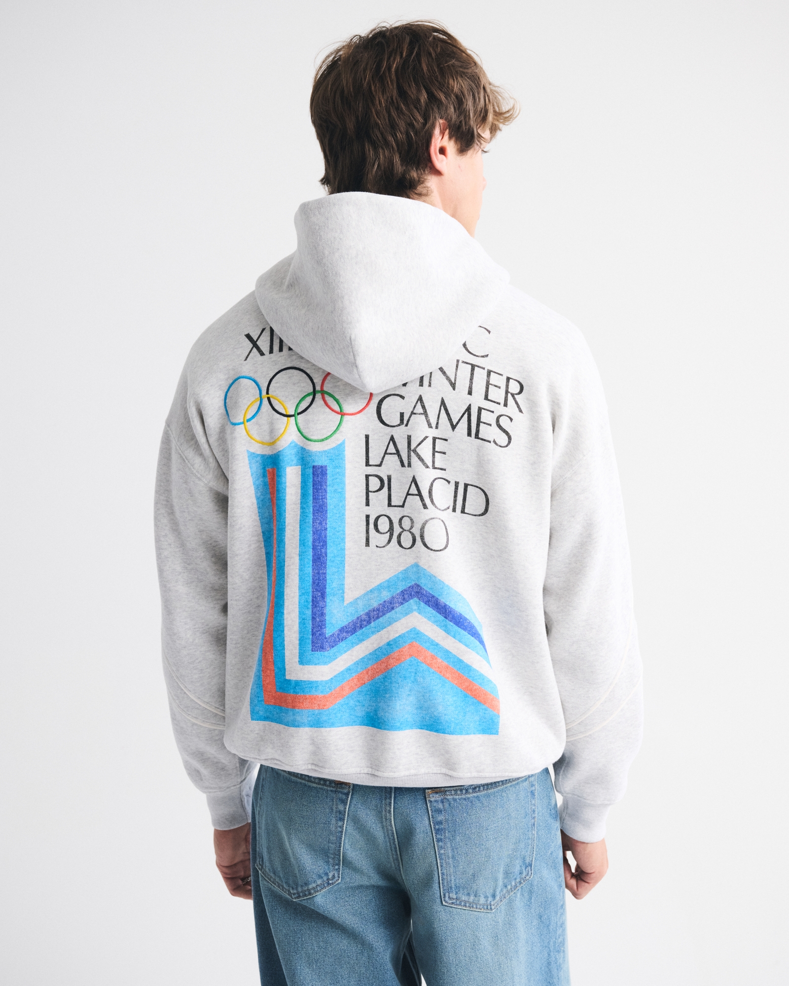 Olympics Hockey Jersey-Inspired Sweatshirt