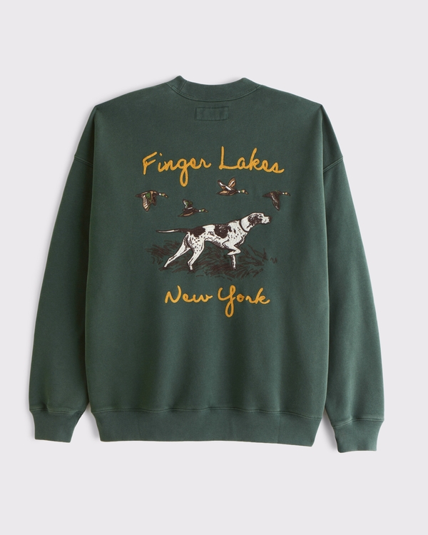 Countryside Graphic Crew Sweatshirt