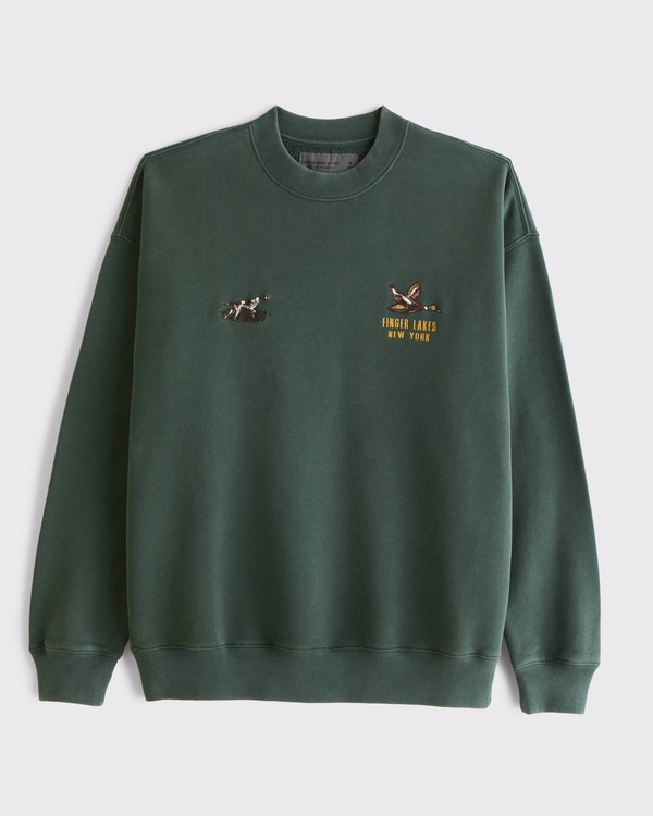 Countryside Graphic Crew Sweatshirt