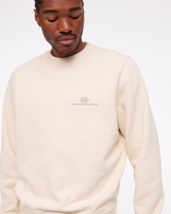 The White Lotus Graphic Crew Sweatshirt