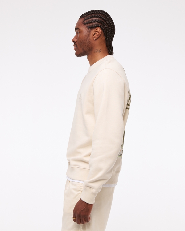 The White Lotus Graphic Crew Sweatshirt