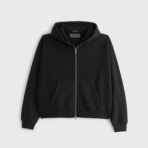 Мужские худи Abercrombie & Fitch Essential Cropped Full-Zip