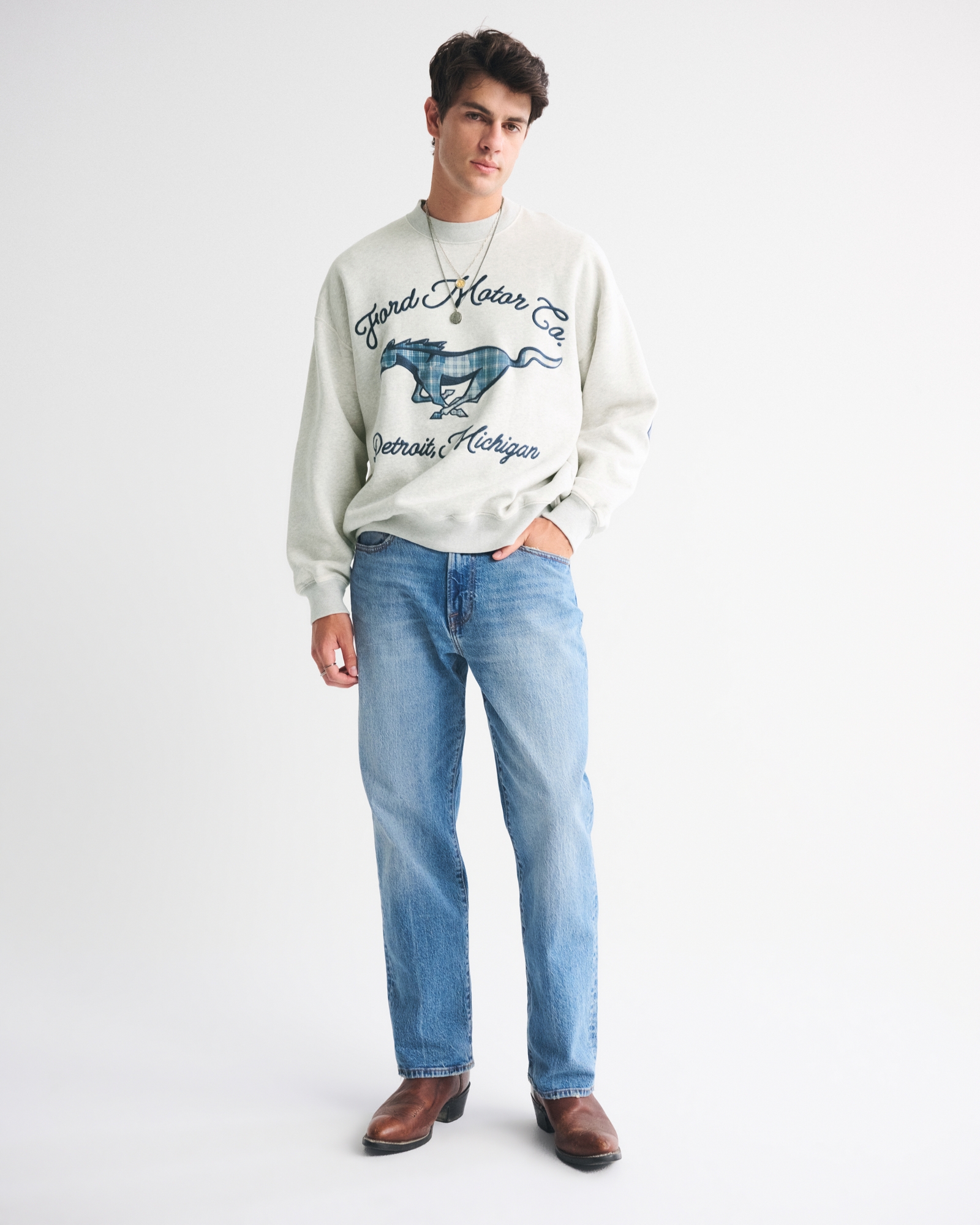 Ford Graphic Crew Sweatshirt