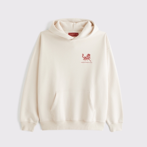 Мужские худи Abercrombie & Fitch Lunar New Year Logo Popover