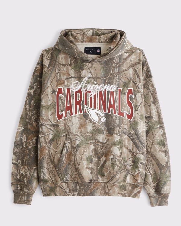 Arizona Cardinals Graphic Popover Hoodie, Camo-cardinals view 1