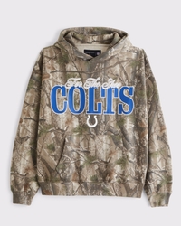 Sudadera con capucha sin cierres con estampa de Indianapolis Colts