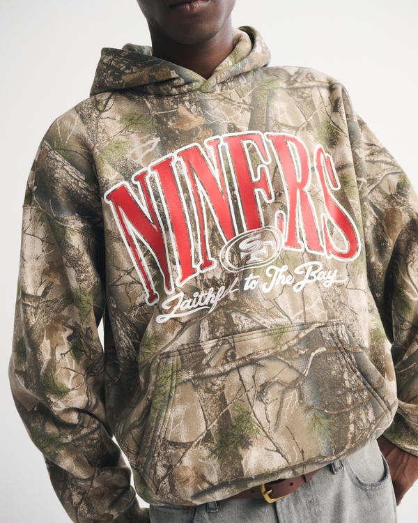 San Francisco 49ers Graphic Popover Hoodie
