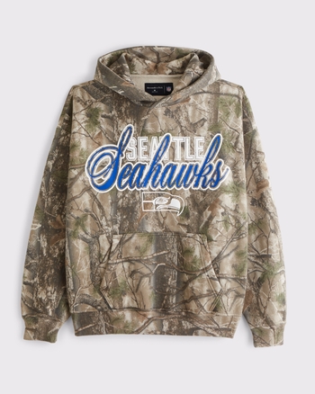 Seattle Seahawks Graphic Popover Hoodie from Abercrombie & Fitch - $79.99
