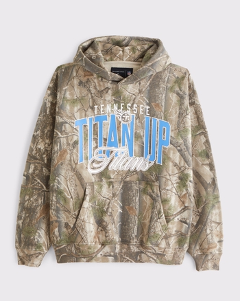 Men's Tennessee Titans Graphic Popover Hoodie | Men's Tops | Abercrombie.com