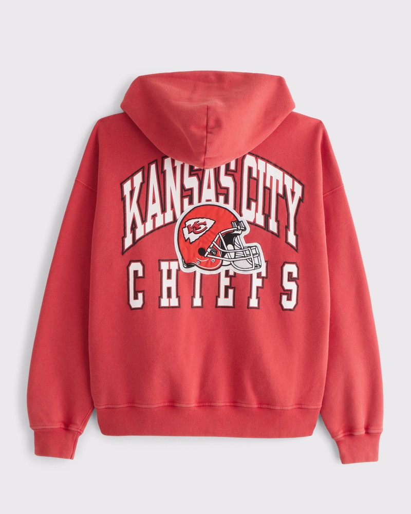 Men's Kansas City Chiefs Full-Zip Hoodie | Men's Tops