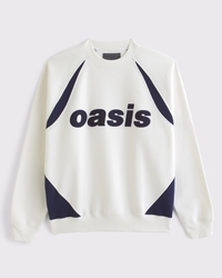 Oasis Graphic Crew Sweatshirt