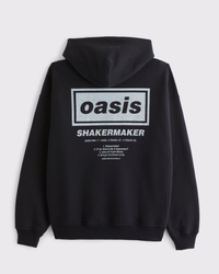 Hoodie zum Überziehen mit Oasis-Grafik