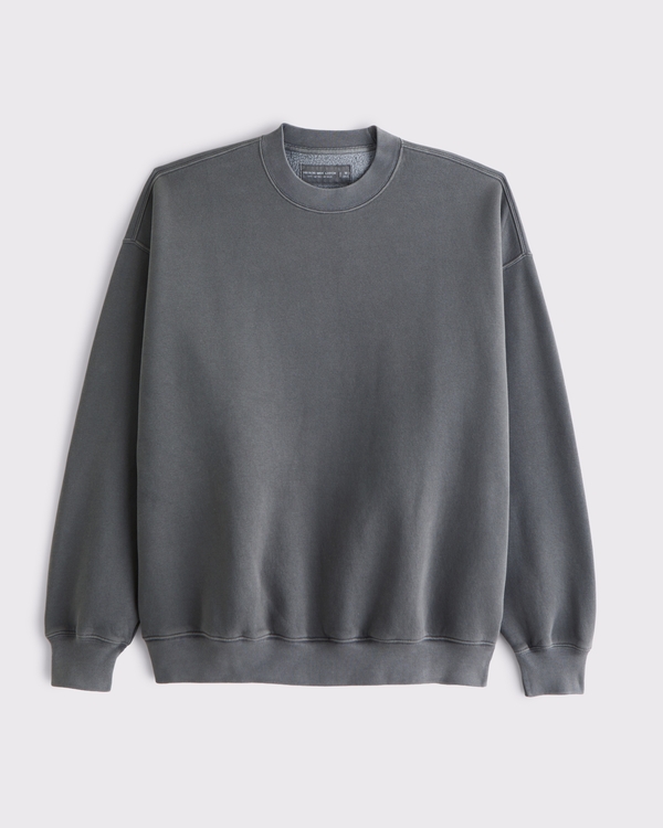 Essential Crew Sweatshirt, Cool Gray view 1