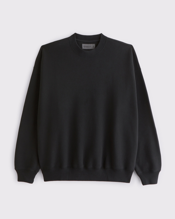 Essential Crew Sweatshirt, Black view 1