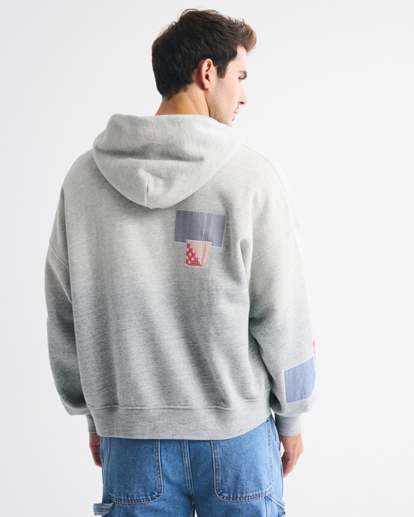 Essential Cropped Full-Zip Hoodie