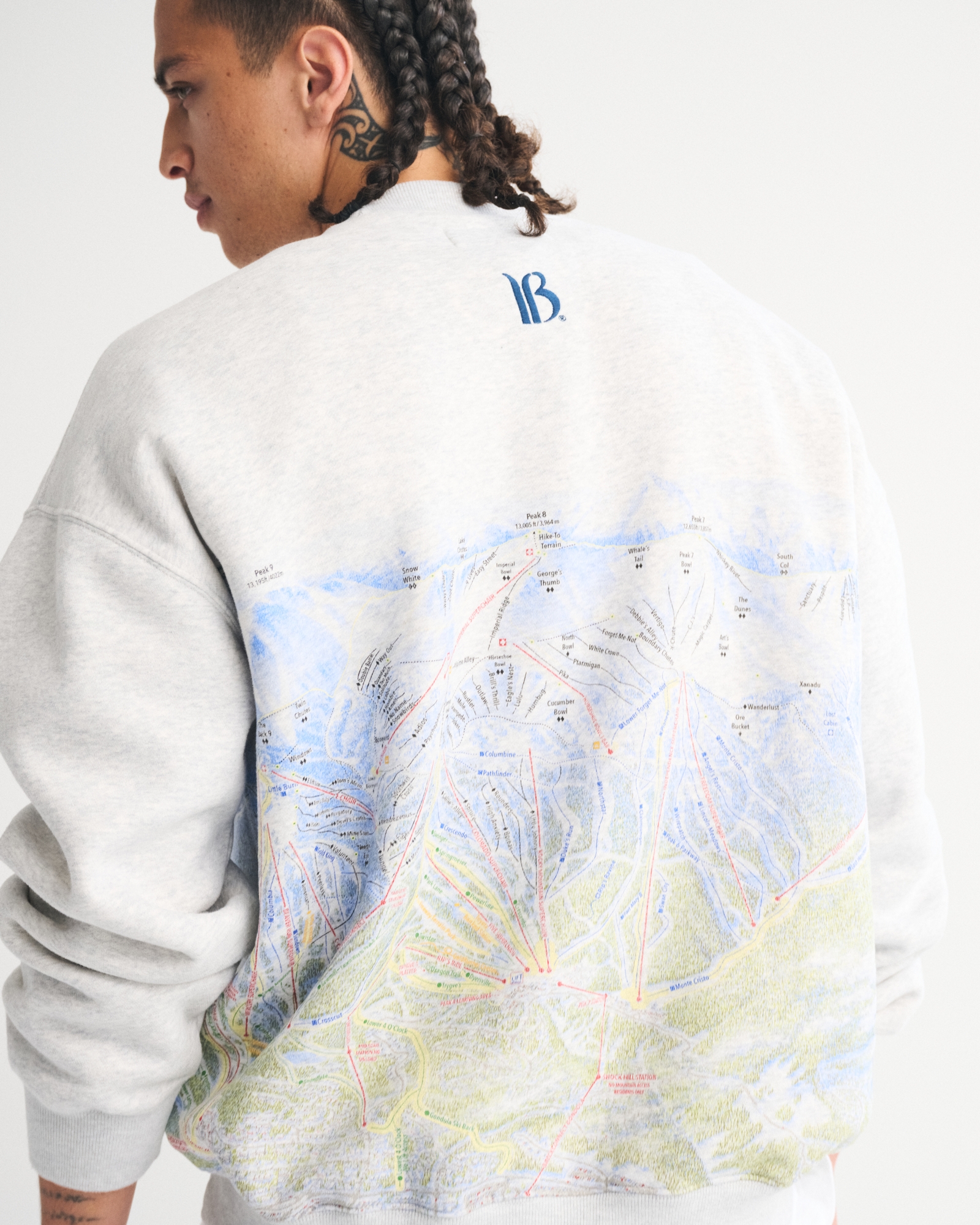 Breckenridge Graphic Crew Sweatshirt