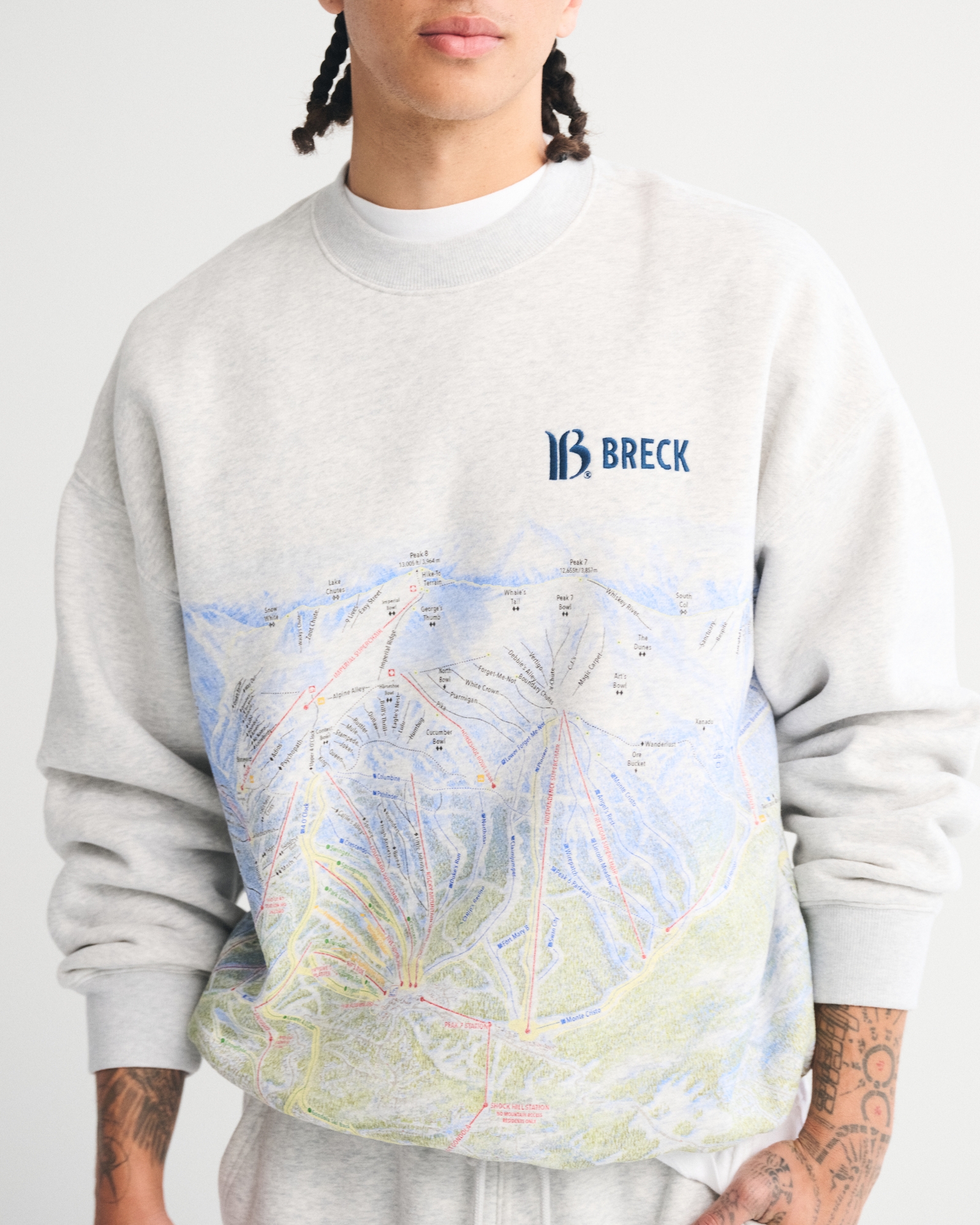 Breckenridge Graphic Crew Sweatshirt