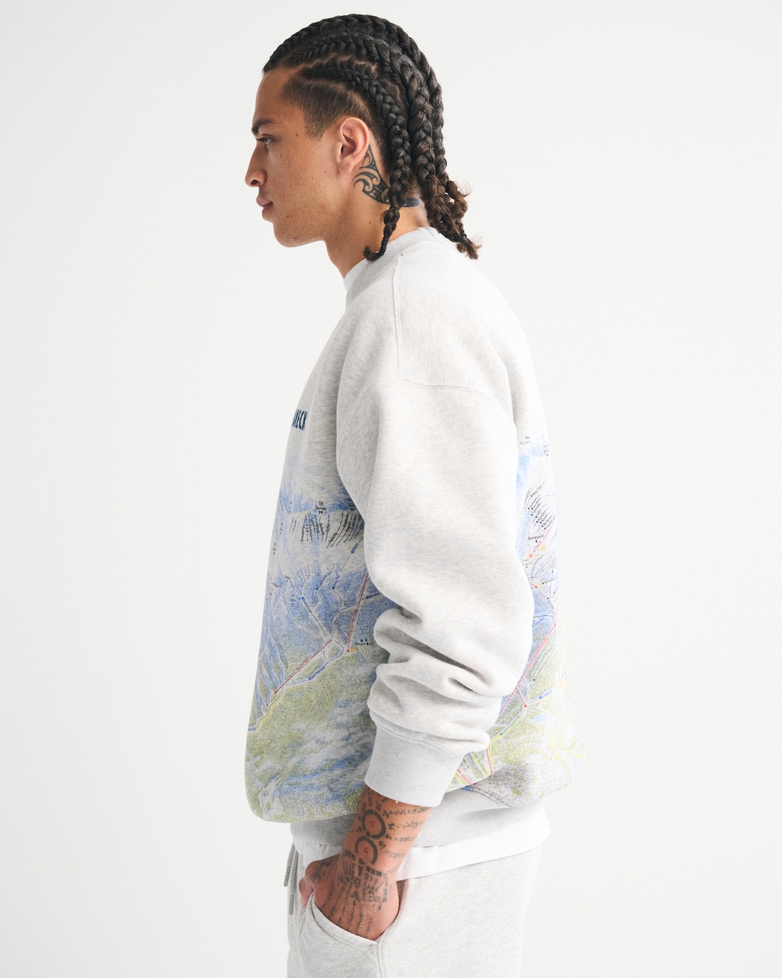 Breckenridge Graphic Crew Sweatshirt